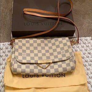 Louis Vuitton Damier azur favorite mm